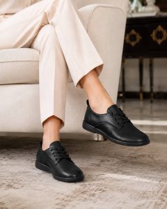 کفش چرمی کلاسیک حراجی